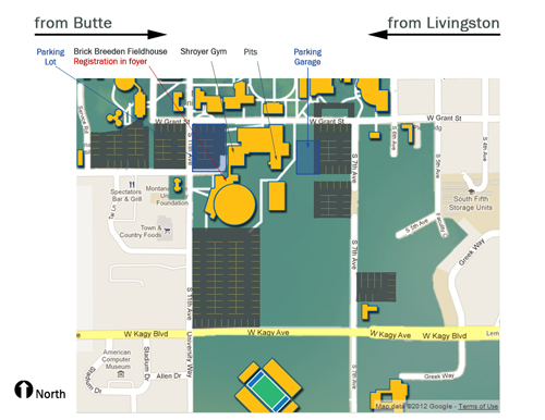 campus map-Fieldhouse area