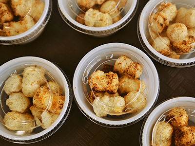 chickpea puffs