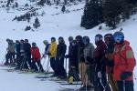 SAE brothers skiing together