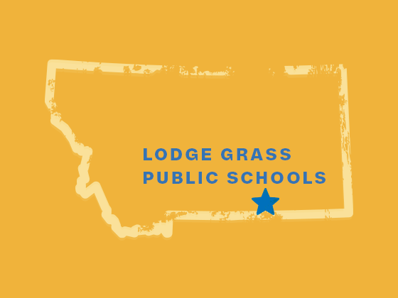 Montana Map: Lodge Grass Public Schools