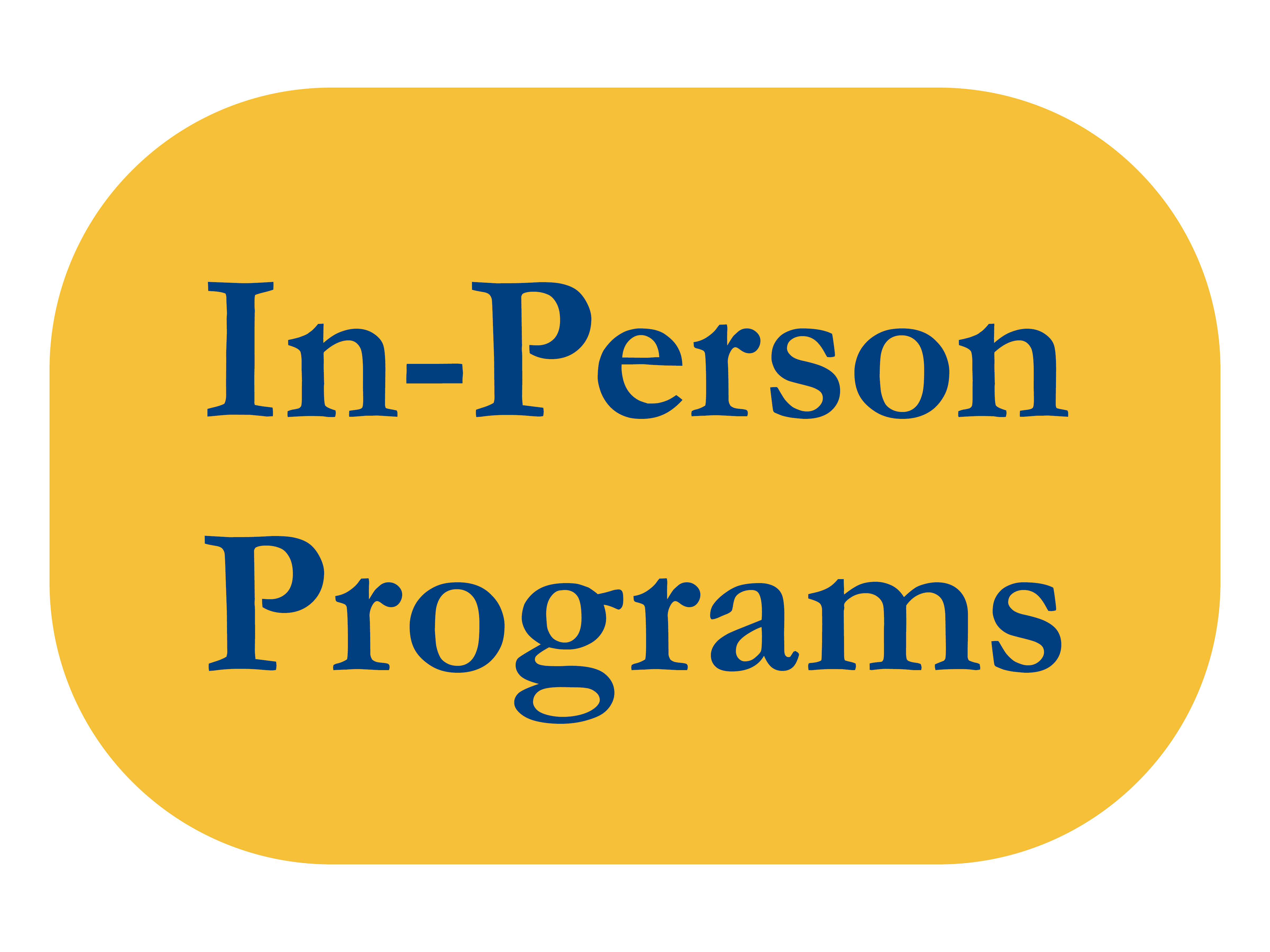 In-Person Programs