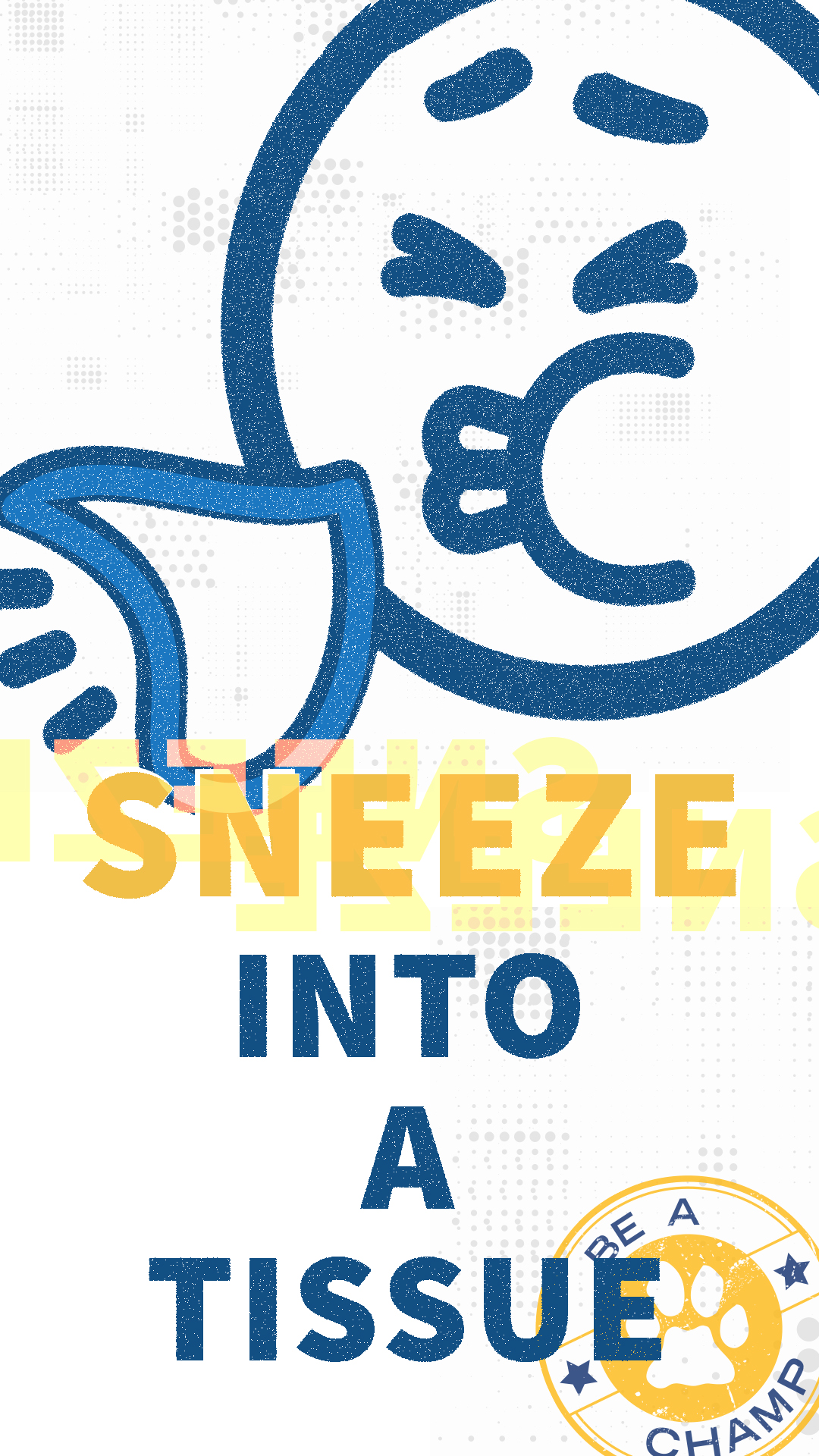 Sneeze Into A Tissue