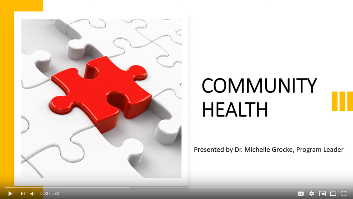 Community Health Major - Health and Human Development | Montana State ...