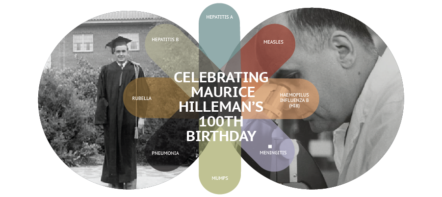 Help us celebrate Dr. Hilleman's 100th Birthday!