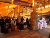 MSU Hilleman Scholars wait in line to check their bags at 4am in Bozeman.