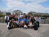 The whole group in front of the Seine, representing MSU!