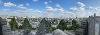 View from the top of Arc de Triomphe.