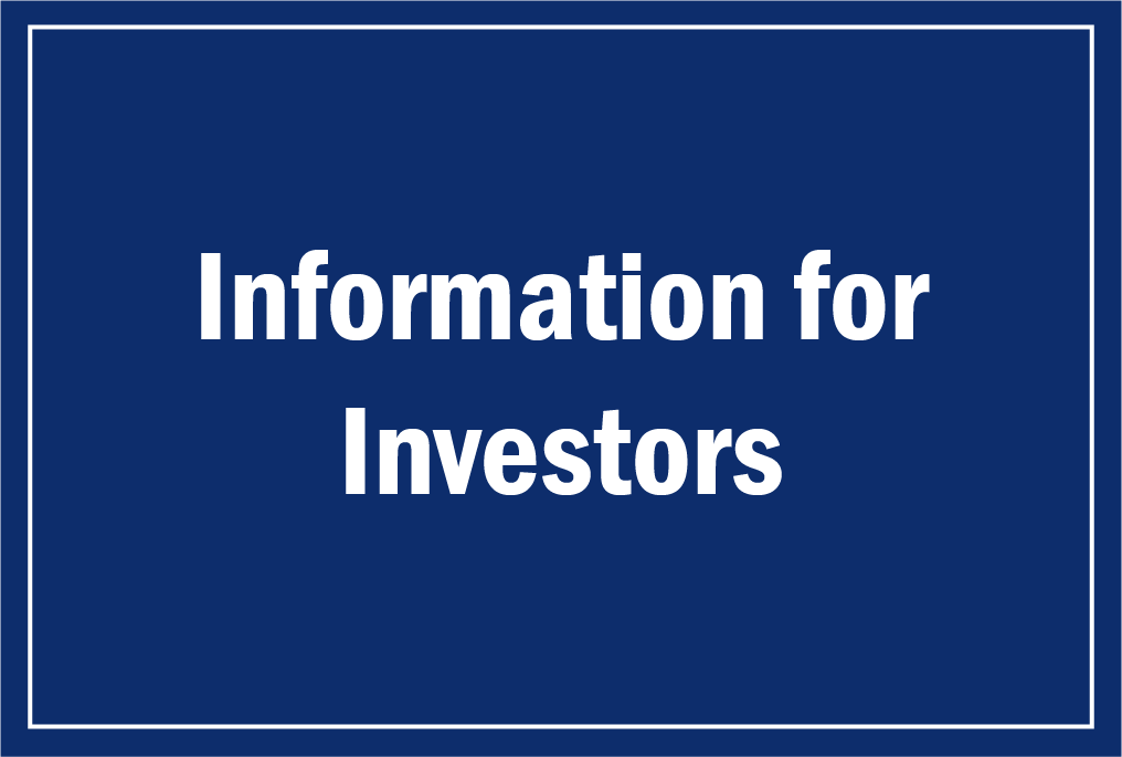 information for investors