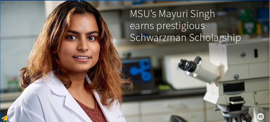 Mayuri Singh, our newest Schwarzman Scholar