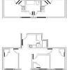 two and three bedroom suite typical floor plan