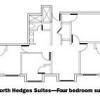 four bedroom suite typical floor plan