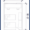 Typical langford room floor plan