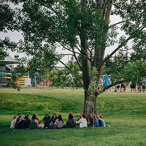 student group on campus