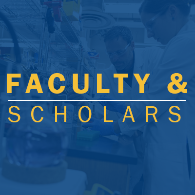 Faculty and Scholars Tab