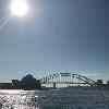 A photo of the Sydney skyline