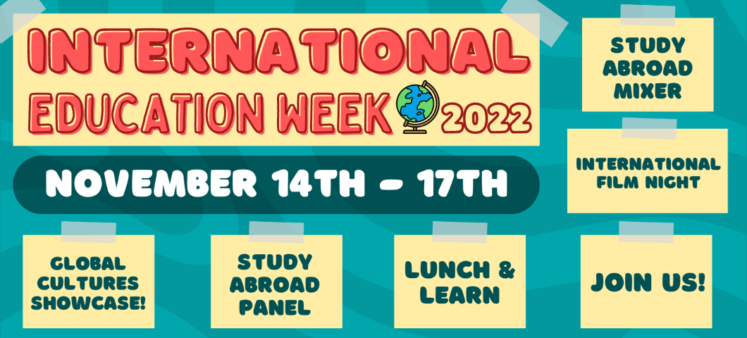 International Education week 2022
November 14-17