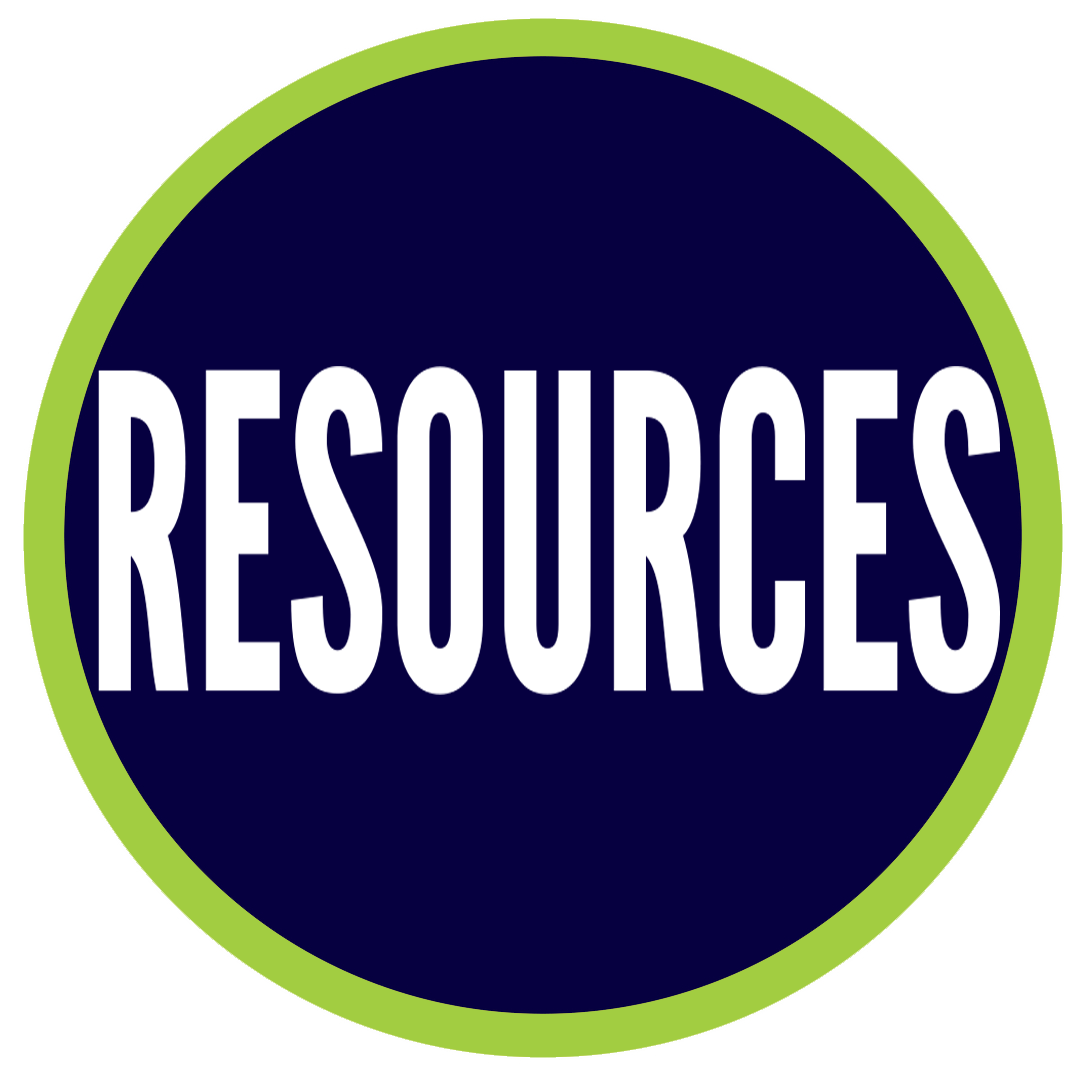 circle with the word 'resources'