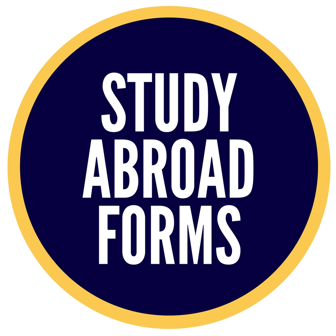 study abroad forms