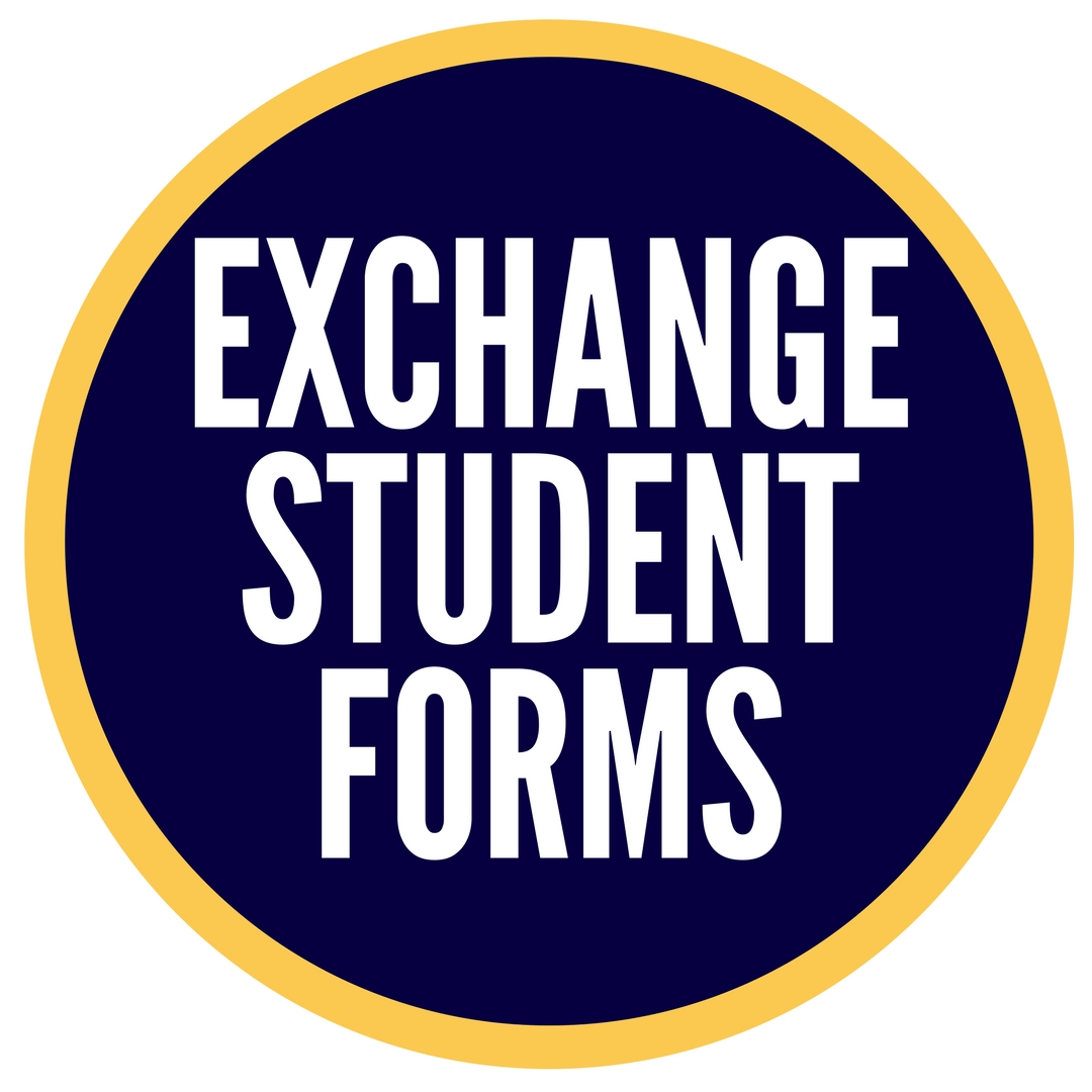 EXCHANGE STUDENT FORMS