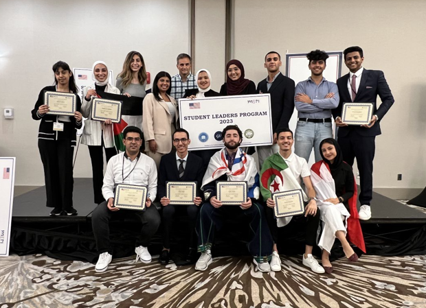 MEPI Student Leaders program 2023 participants at diploma ceremony