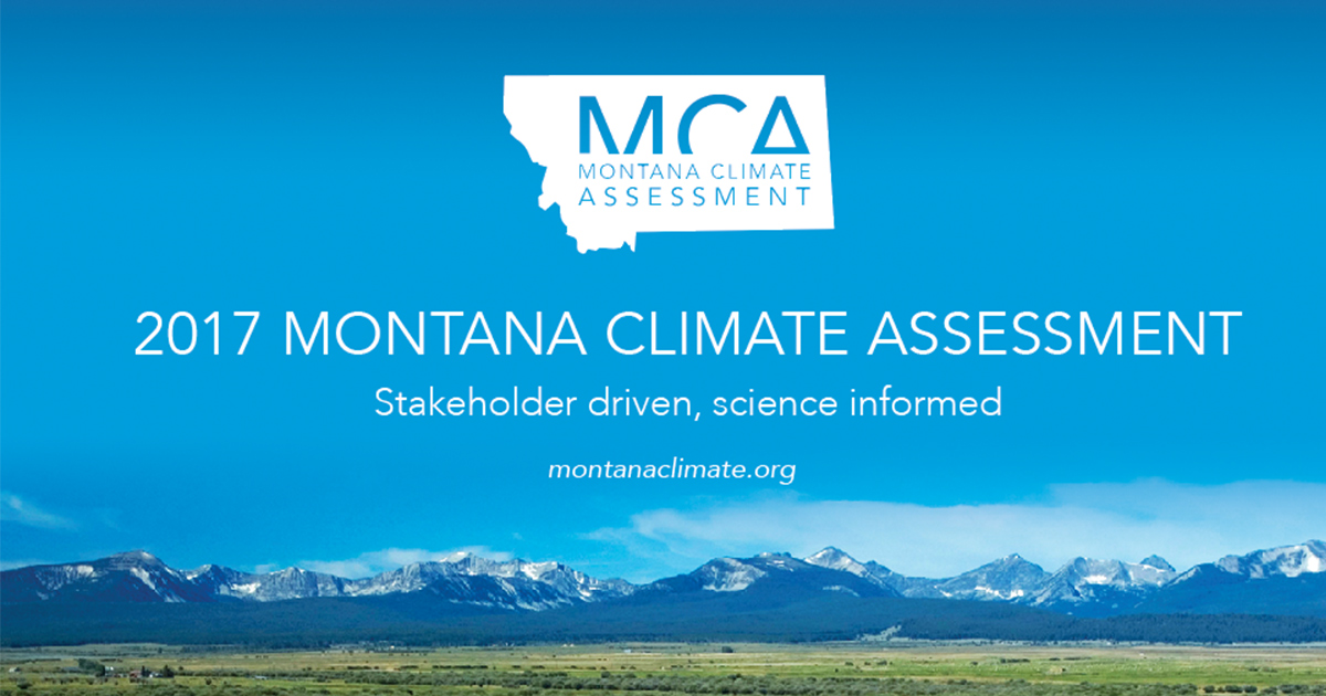Montana Climate Assessment cover photo