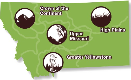 Montana ecosystem map