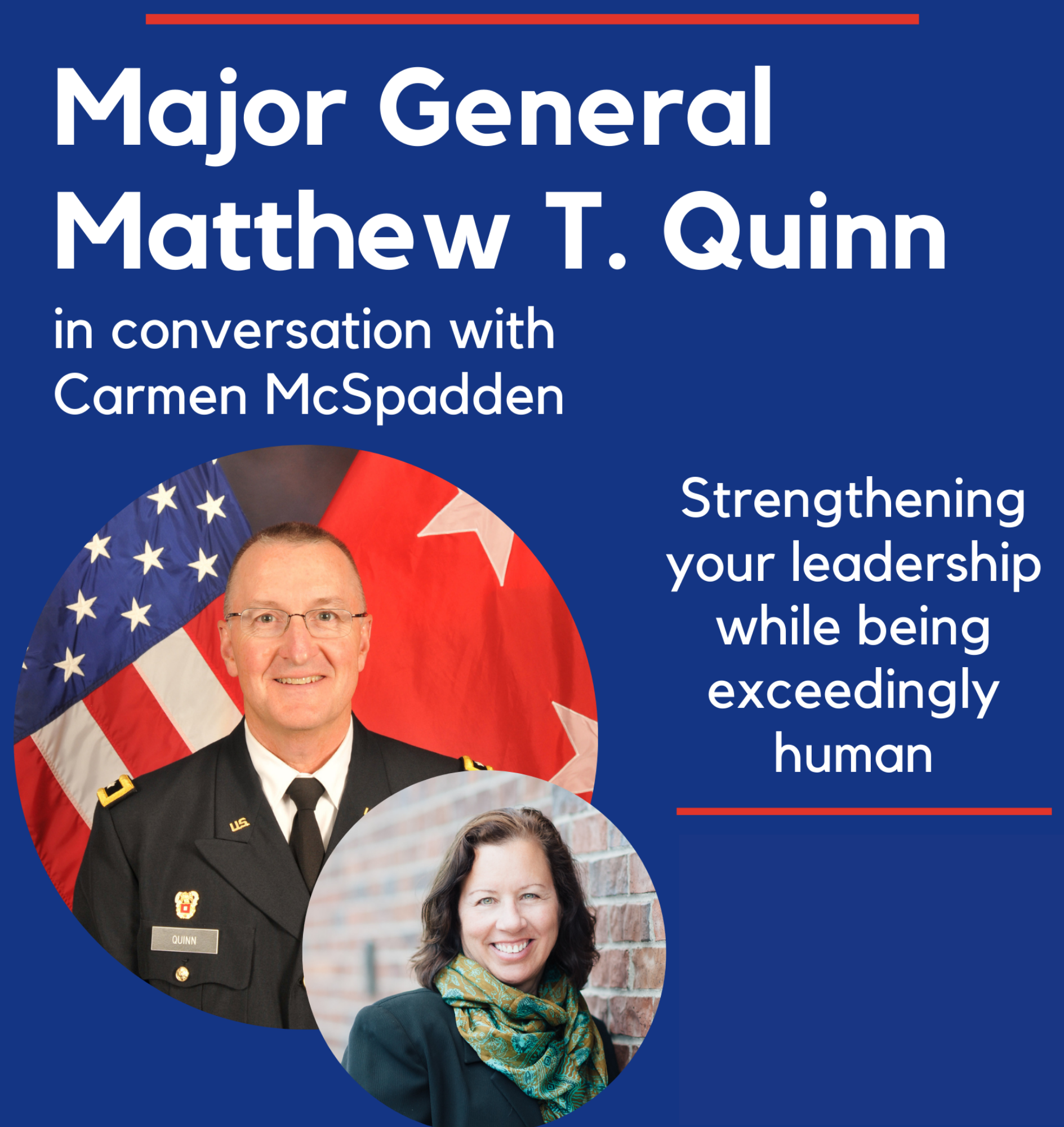 Major Quinn and Carmen McSpadden 