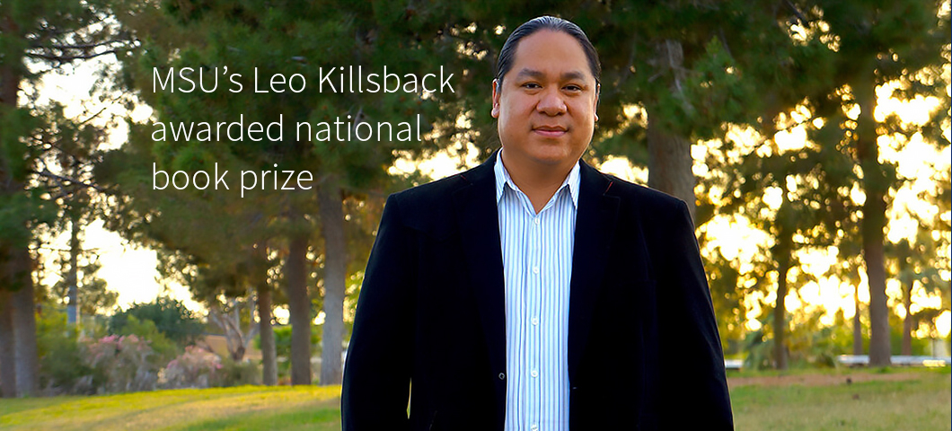 Leo Killsback - national book prize