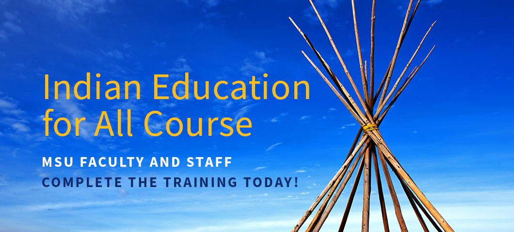 Indian Education for All Course