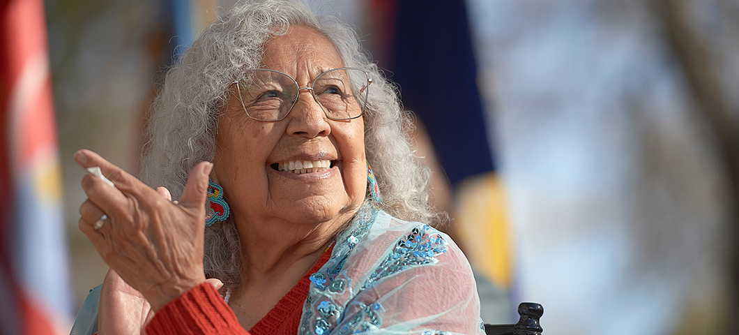 Montana State professor emeritus Henrietta Mann honored with National Humanities Medal
