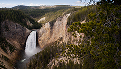 Upper Yellowstone Falls waterfall