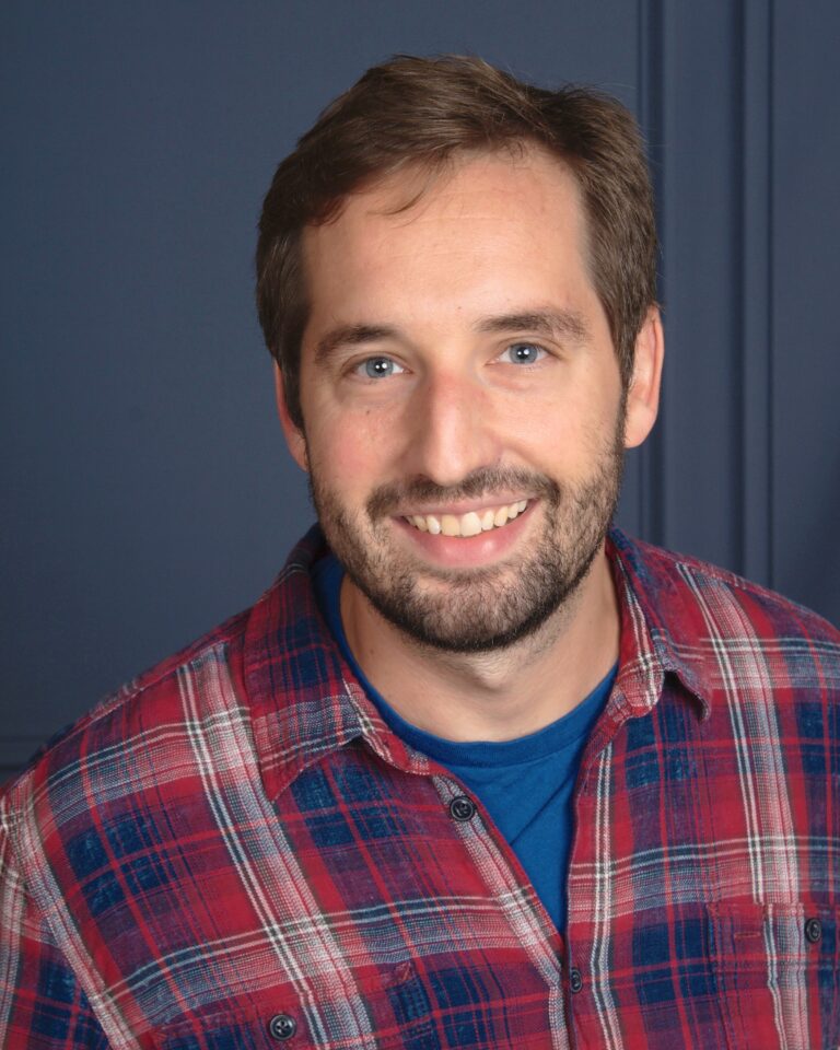 A photo of Steven DeLuca, assistant professor