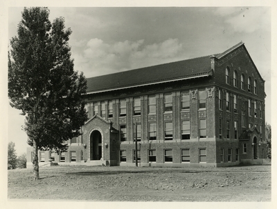 historic photo of Lewis Hall