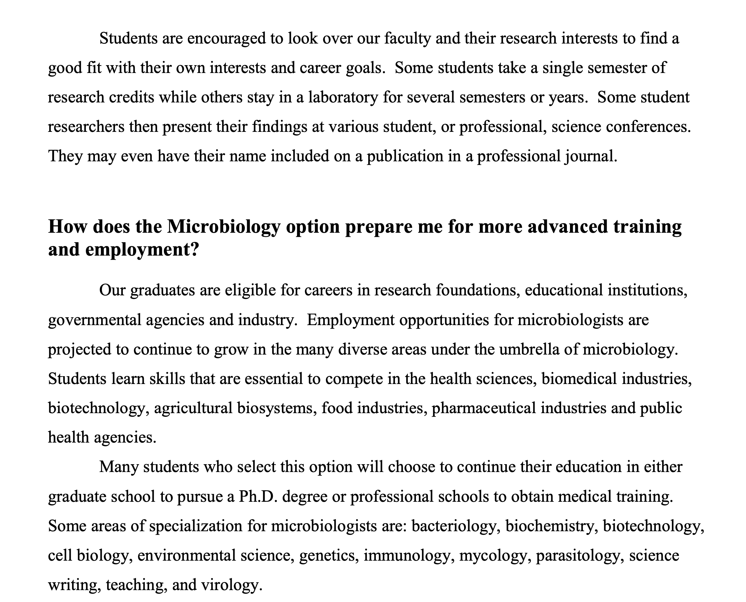 PreMed Brochure