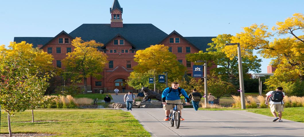 MSU Campus in the fall