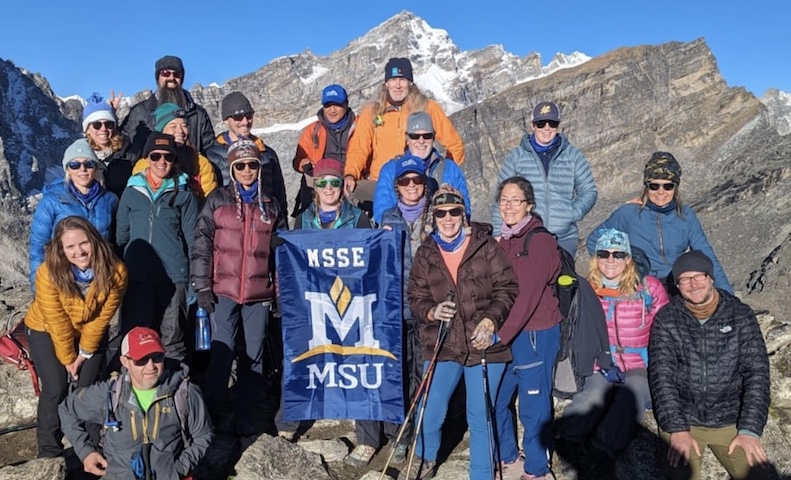 MSSE Students on Gokyo Ri