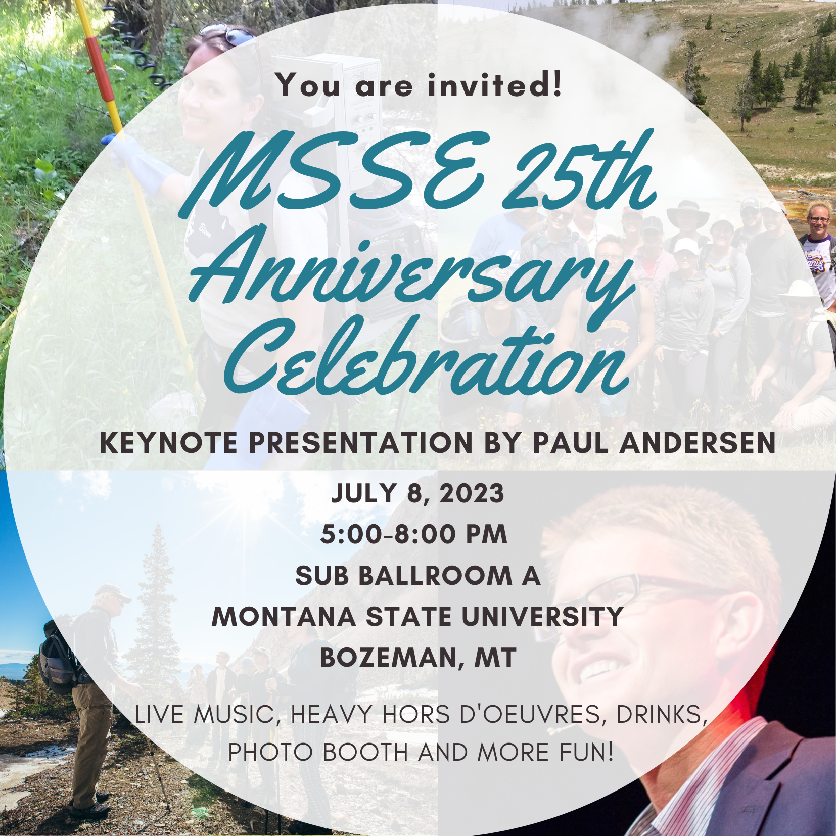 MSSE 25 Anniversary Invitation