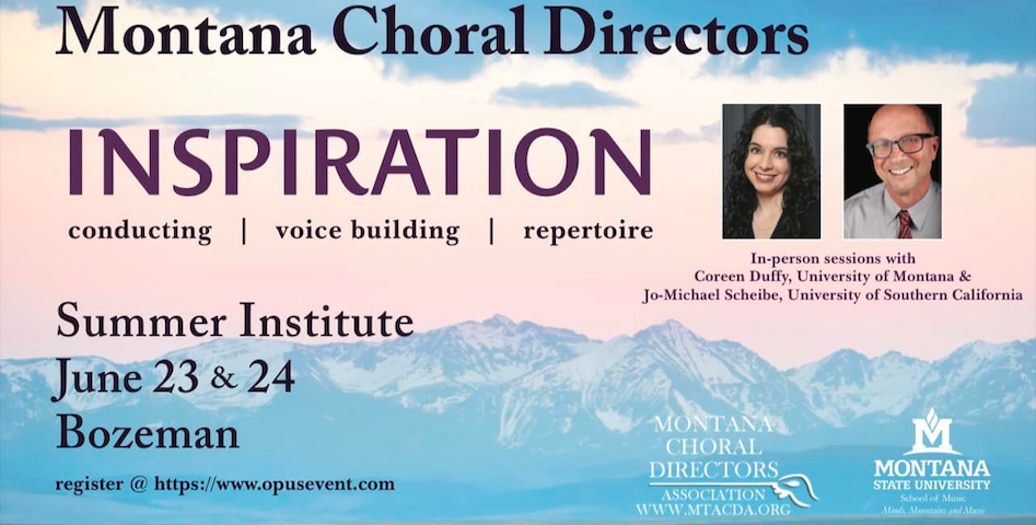 Montana Choral Directors Summer Institute