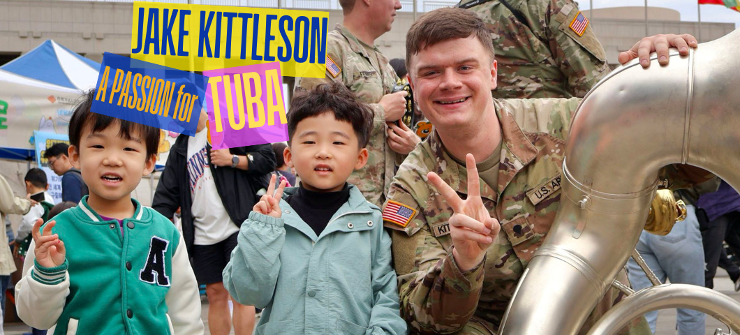 Heart and Seoul: Montana State alumnus pursues passion for tuba in U.S. Army 