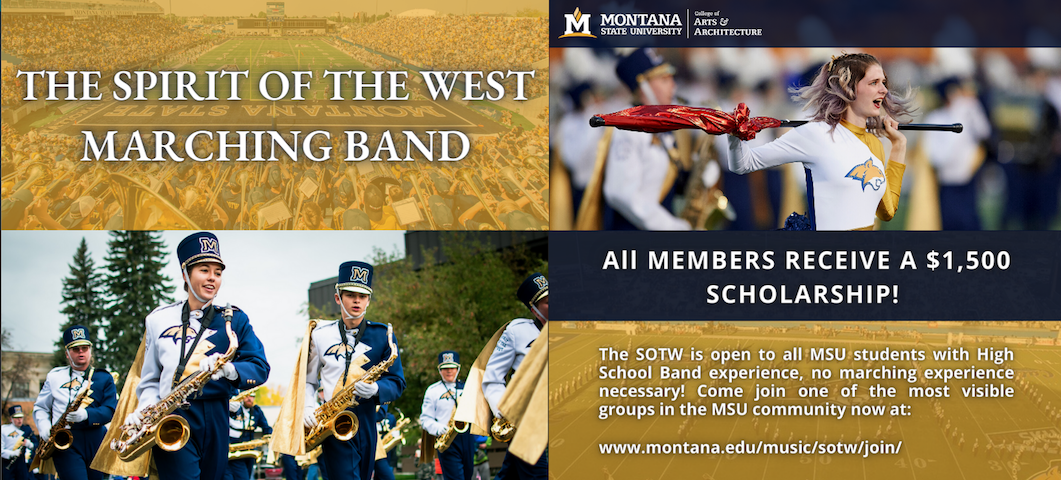 Join the Spirit of the West Marching Band