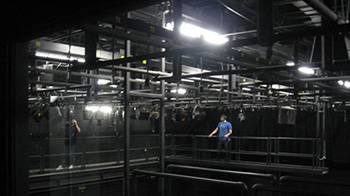 View of the interior of blackbox