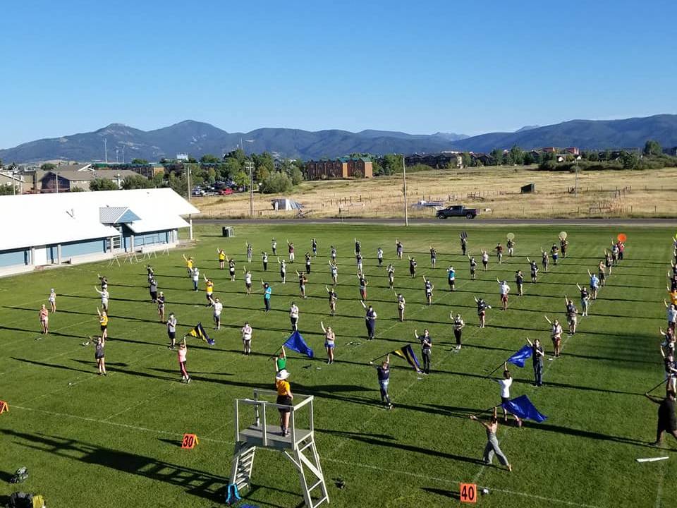 Marching Band Rehearsal