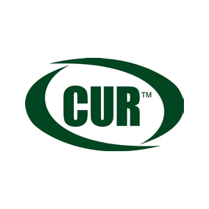 CUR Logo - green oval with letters "C,U,R"