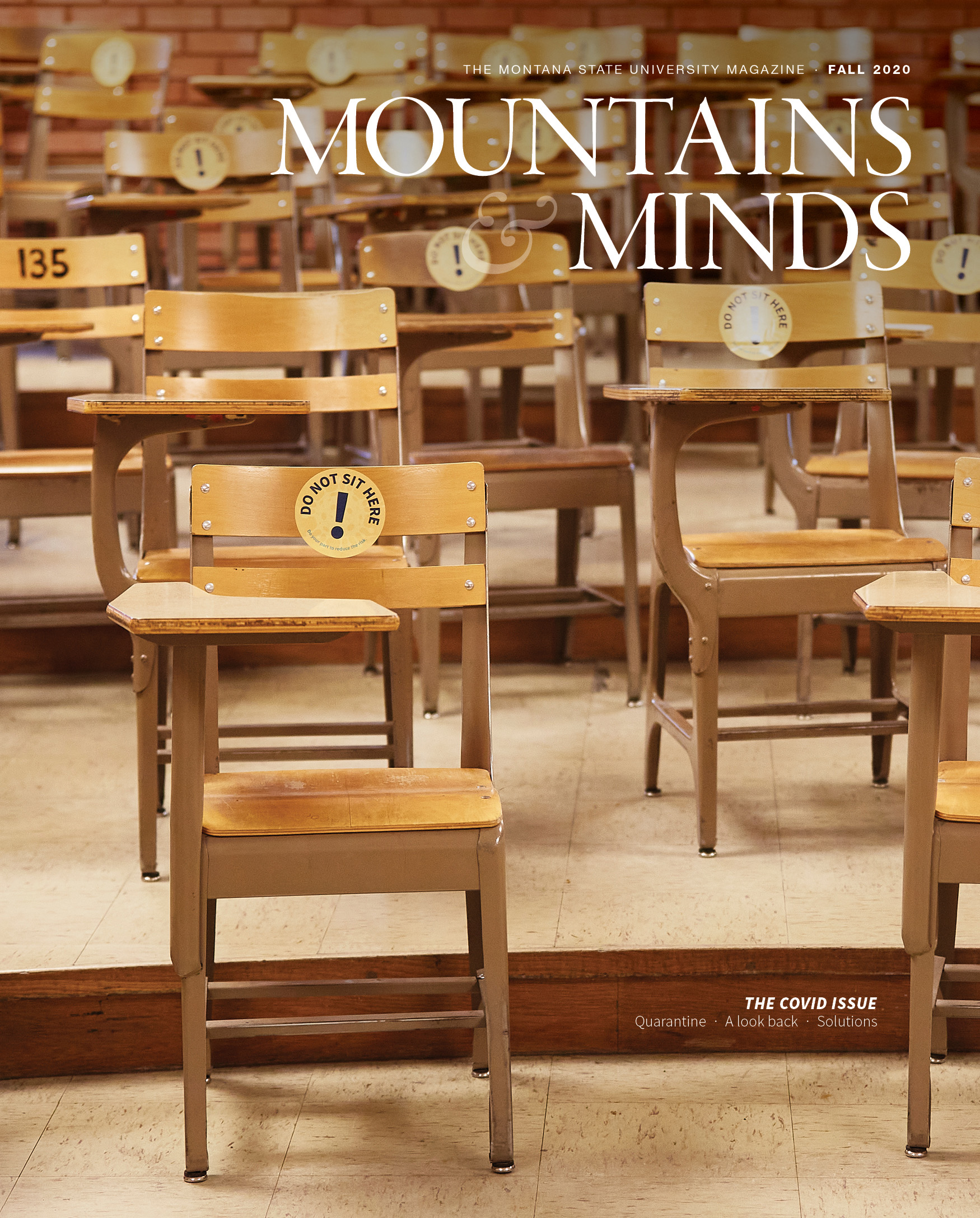 Mountains and Minds - the COVID issue cover