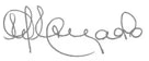 Signature of MSU President Waded Cruzado