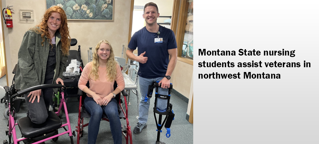Montana State nursing students assist veterans in northwest Montana