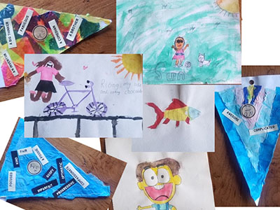 children's art collage children's art collage