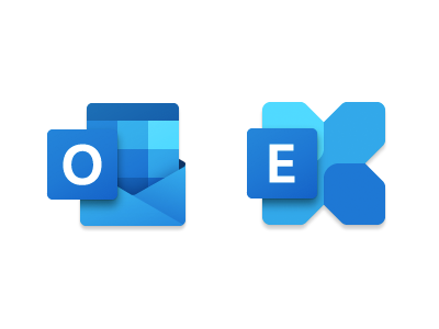 Outlook and Exchange icon