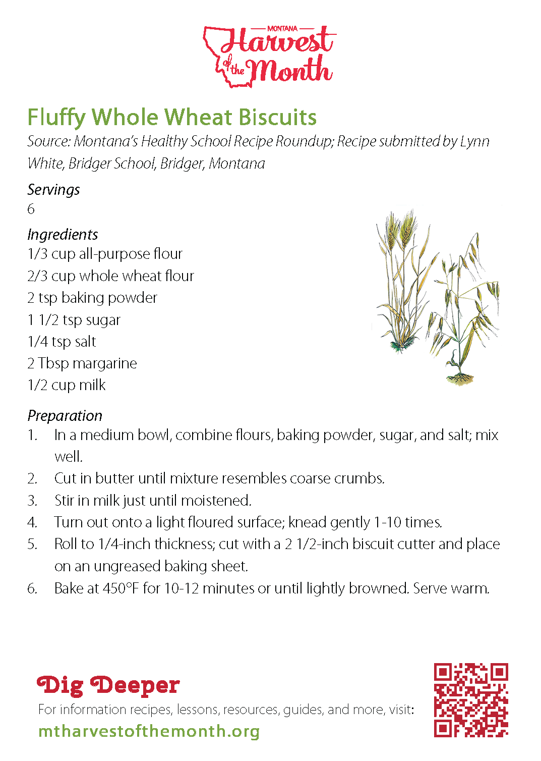 HOM Grains Fluffy WW Biscuits Recipe