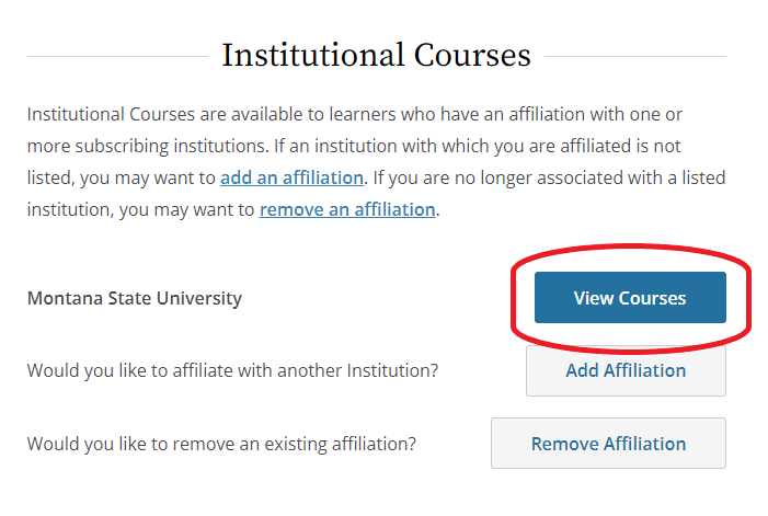 view courses